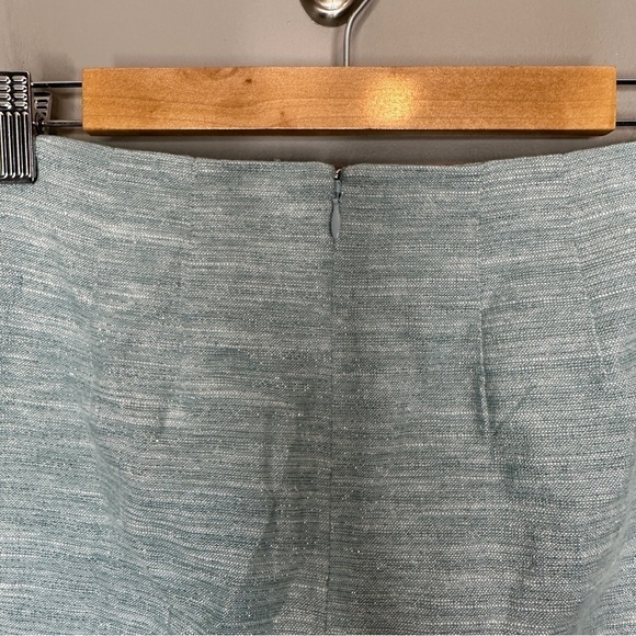 Loft straight linen blend mini skirt - Picture 7 of 9
